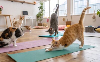 Weekly yoga at the store